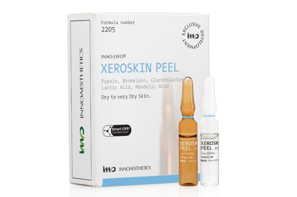 INNO-EXFO Xeroskin Peel – korneopeeling nawilżający do skóry suchej i odwodnionej