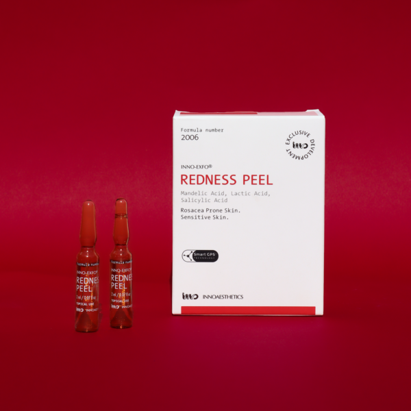 inno-exfo redness peeling dla skóry naczyniowej nadreaktywnej z trądzikiem różowatym